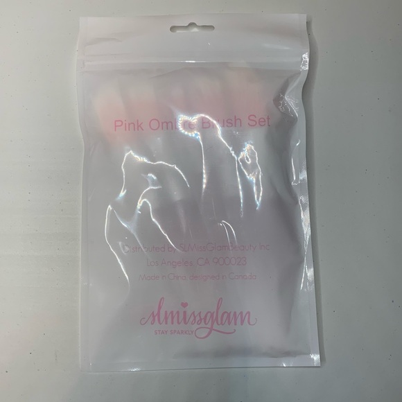 SLMISSGLAM Pink-Ombré Brush Set - Picture 3 of 3